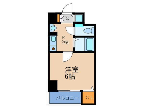 センティ天満橋の物件間取画像